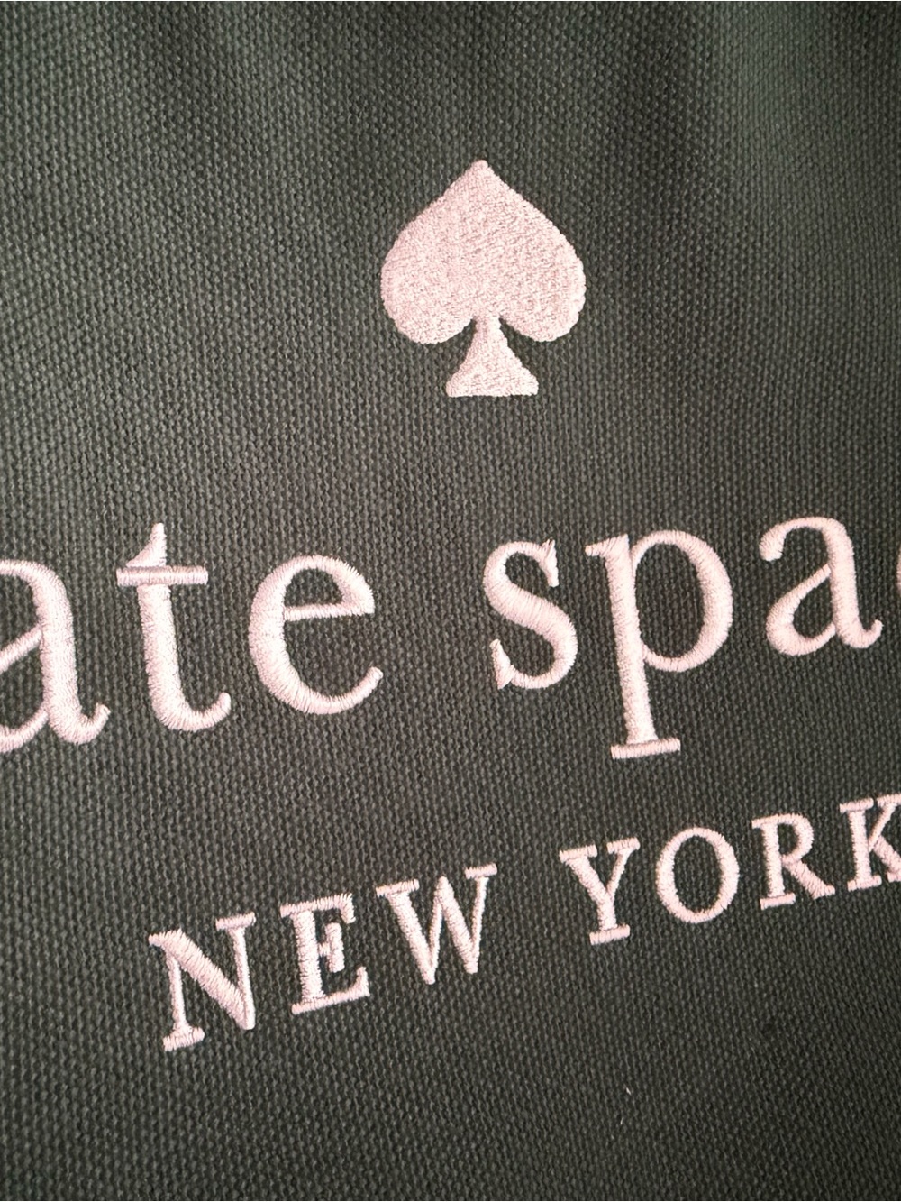 kate spade Green Canvas Logo Tote - Picture 5 of 6